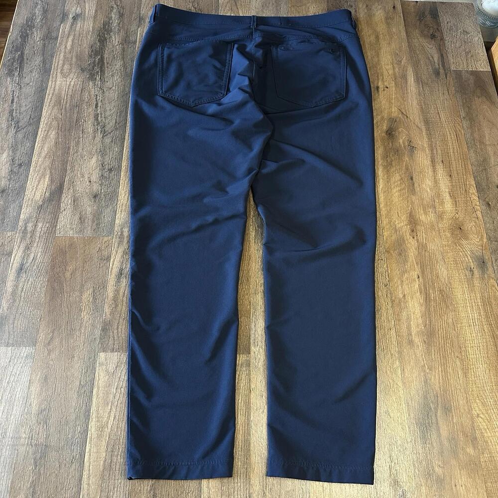 PUBLIC REC Men’s Flat Front Game Changer Performance Pants 5-Pocket Navy 40x32.5